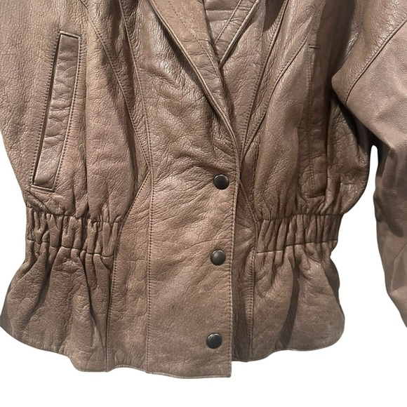 American Leather Vintage Women’s Medium Genuine Leather Jacket - Picture 7 of 13